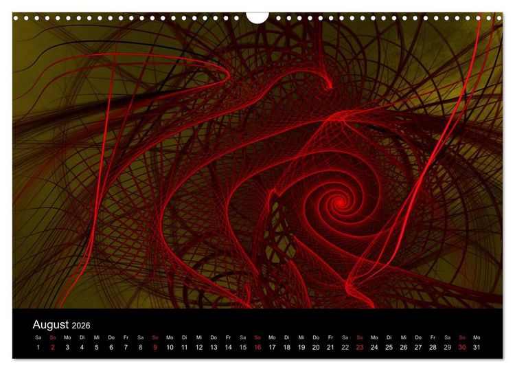 Produktbild: unbekannte Welten (Wandkalender 2026 DIN A3 quer), CALVENDO Monatskalender