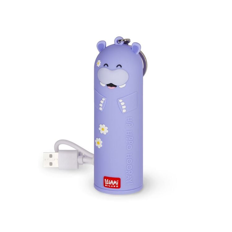 Produktbild: Legami Power Bank - 4800 mAh - Hippo
