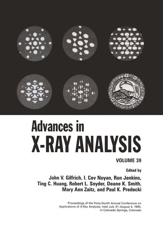 Produktbild: Advances in X-Ray Analysis