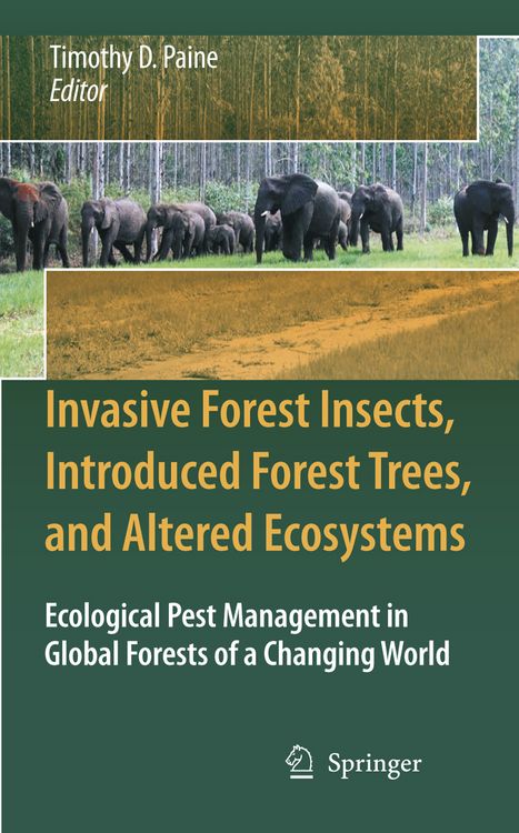 Produktbild: Invasive Forest Insects, Introduced Forest Trees, and Altered Ecosystems