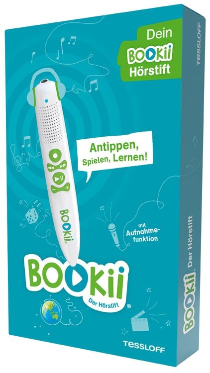 BOOKii Der Hörstift. Mit vielen vorinstallierten Titeln und für alle weiteren Produkte der BOOKii Welt!