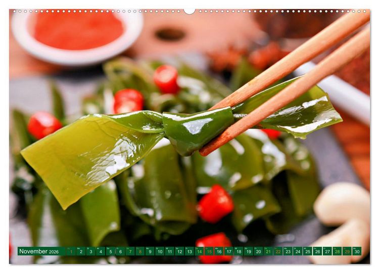 Produktbild: Algen - Superfood (Wandkalender 2026 DIN A2 quer), CALVENDO Monatskalender
