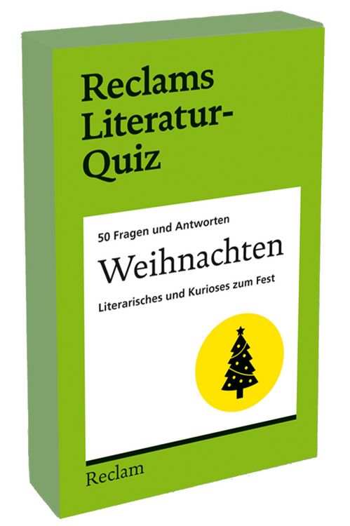 Produktbild: Weihnachten. Literarisches und Kurioses zum Fest. 50 Fragen und Antworten f&uuml;r B&uuml;chermenschen