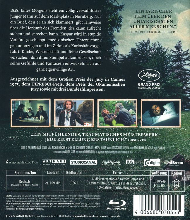Produktbild: Kaspar Hauser - Jeder f&uuml;r sich und Gott gegen alle