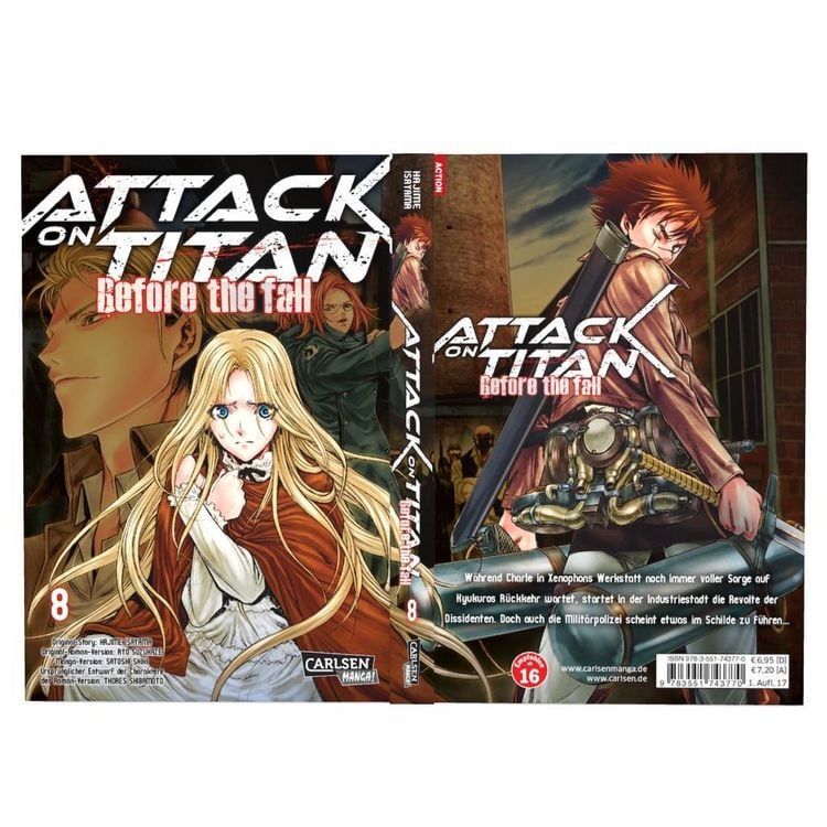 Produktbild: Attack on Titan - Before the Fall 8