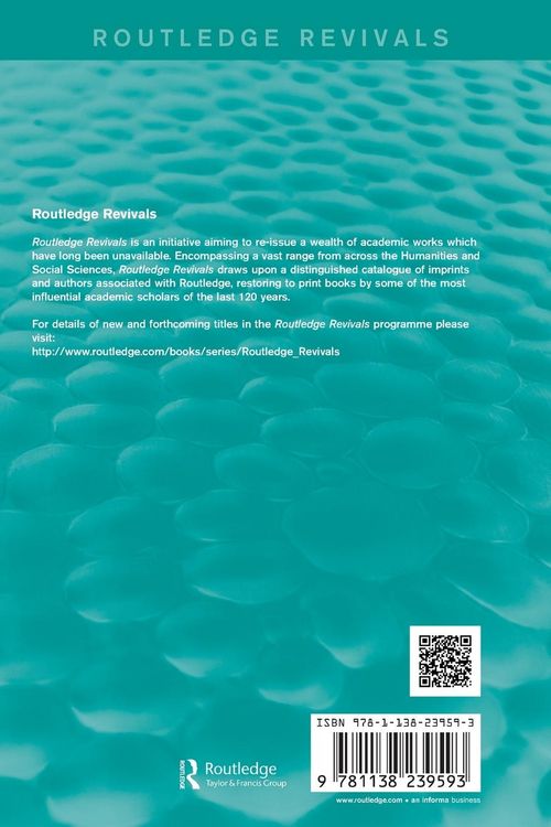 Produktbild: Routledge Revivals