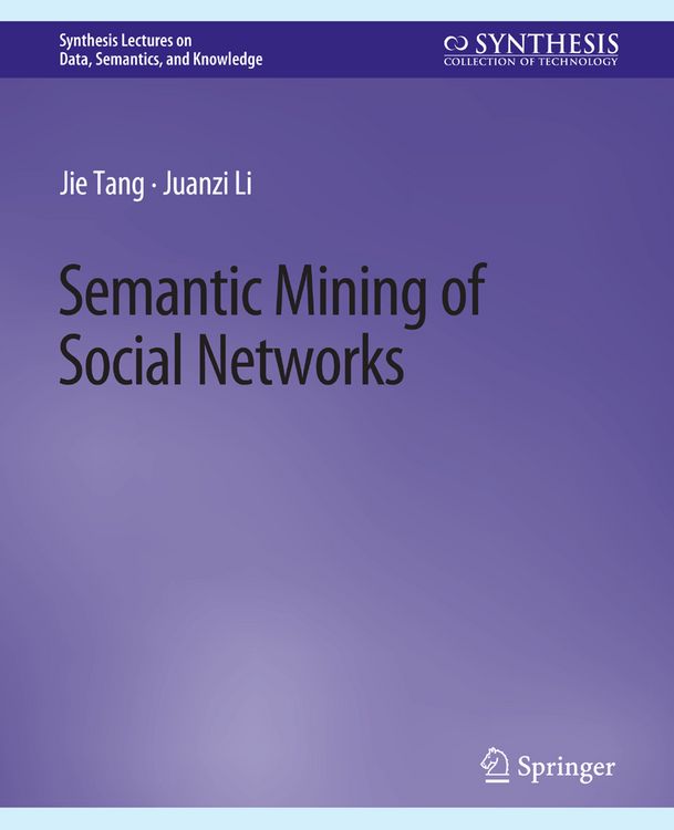 Produktbild: Semantic Mining of Social Networks
