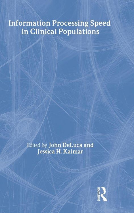 Produktbild: Information Processing Speed in Clinical Populations