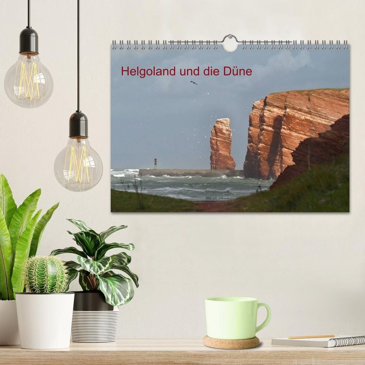 Produktbild: Helgoland und die D&uuml;ne (Wandkalender 2027 DIN A4 quer), CALVENDO Monatskalender