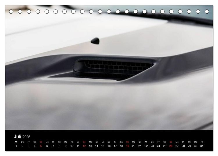 Produktbild: Dodge Challenger SRT8 (Tischkalender 2026 DIN A5 quer), CALVENDO Monatskalender