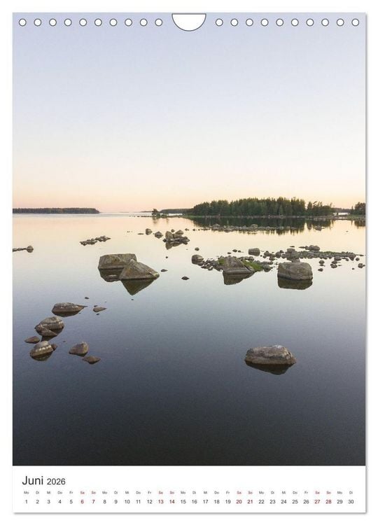 Produktbild: Finnland - Ein faszinierendes Land im Norden. (Wandkalender 2026 DIN A4 hoch), CALVENDO Monatskalender