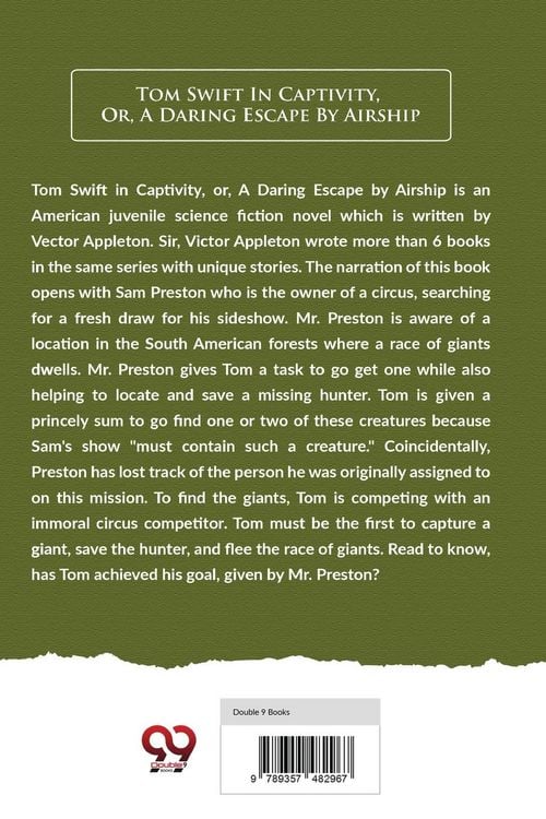 Produktbild: Tom Swift In Captivity, Or, A Daring Escape By Airship