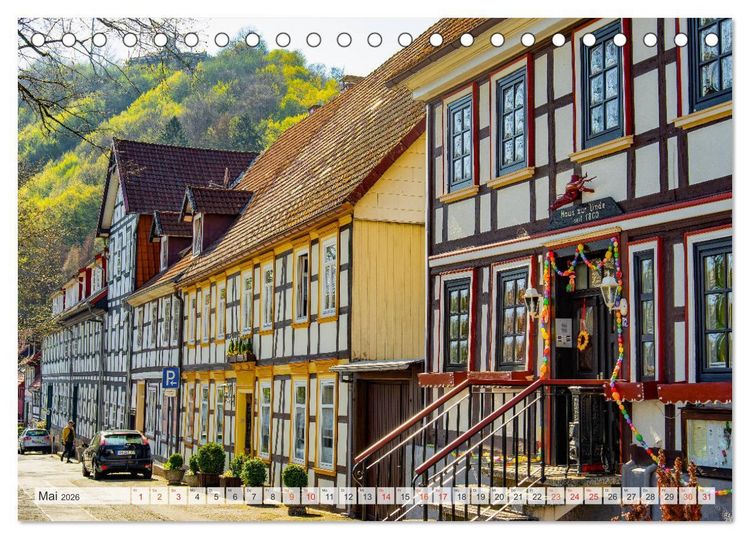 Produktbild: Harz der S&uuml;den und Westen (Tischkalender 2026 DIN A5 quer), CALVENDO Monatskalender