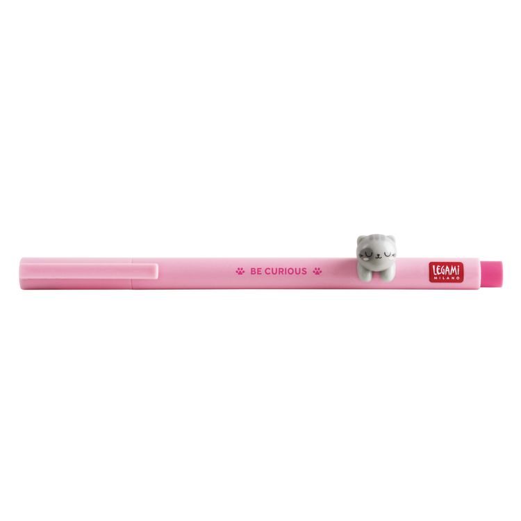 LEGAMI – Gelstift – Lovely Friends, decoratief dier, afneembaar en opnieuw combineerbaar, voorkomt rollen, fijne 0,5 mm punt, set van 4 bijen, leeuw, hippo en monsters (NIEUW