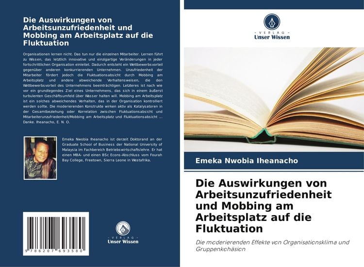 Produktbild: Die Auswirkungen von Arbeitsunzufriedenheit und Mobbing am Arbeitsplatz auf die Fluktuation