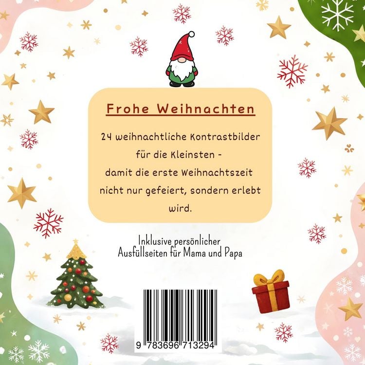 Produktbild: Mein Baby-Adventskalender - Kontrastbuch f&uuml;r Babys von 0-12 Monaten