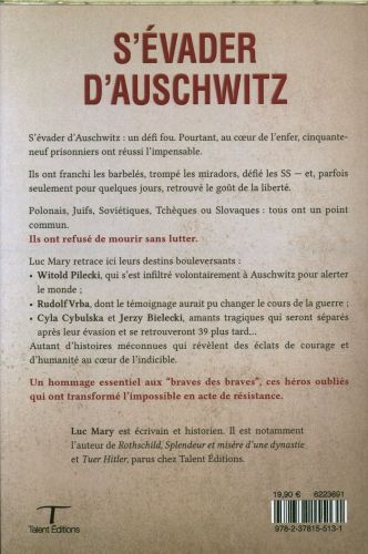 Produktbild: S'&eacute;vader d'Auschwitz : l'impossible d&eacute;fi des h&eacute;ros oubli&eacute;s
