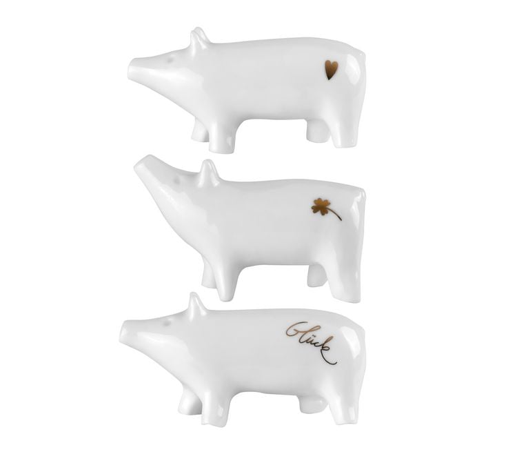 Produktbild: R&auml;der Gl&uuml;cksschwein (3 Designs)
