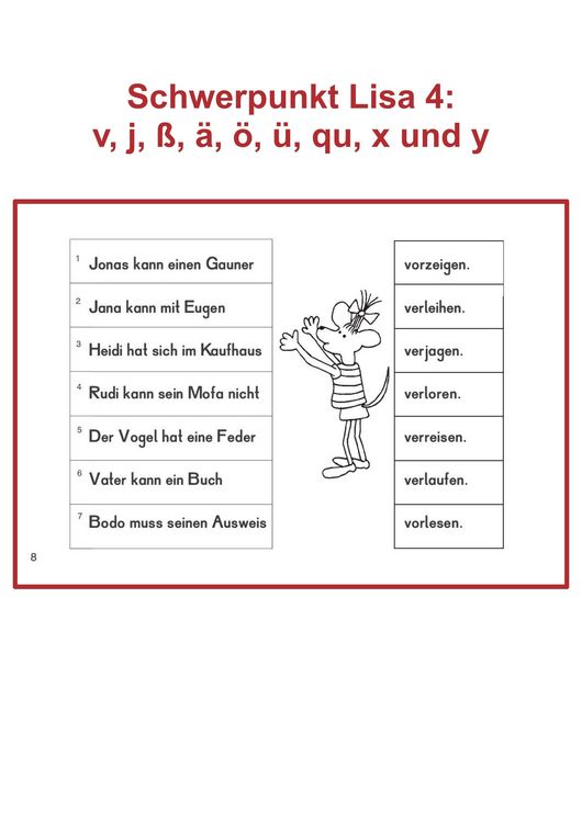 Produktbild: Lesen mit Lisa - Heft 4