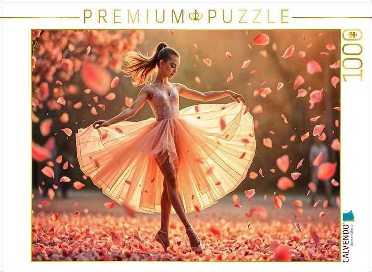 Produktbild: CALVENDO Puzzle Ein Motiv aus dem Kalender Fl&uuml;gel aus Licht - Ballett in der Poesie der Natur | 1000 Teile Lege-Gr&ouml;&szlig;e 64x48cm Foto-Puzzle f&uuml;r gl&uuml;cklic