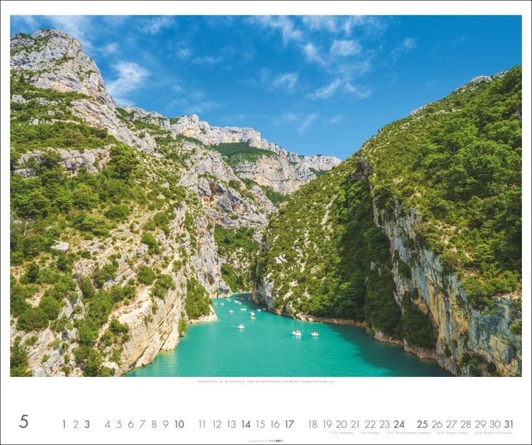 Produktbild: Provence Kalender 2026 - Blühende Lavendelfelder und malerische Dörfer