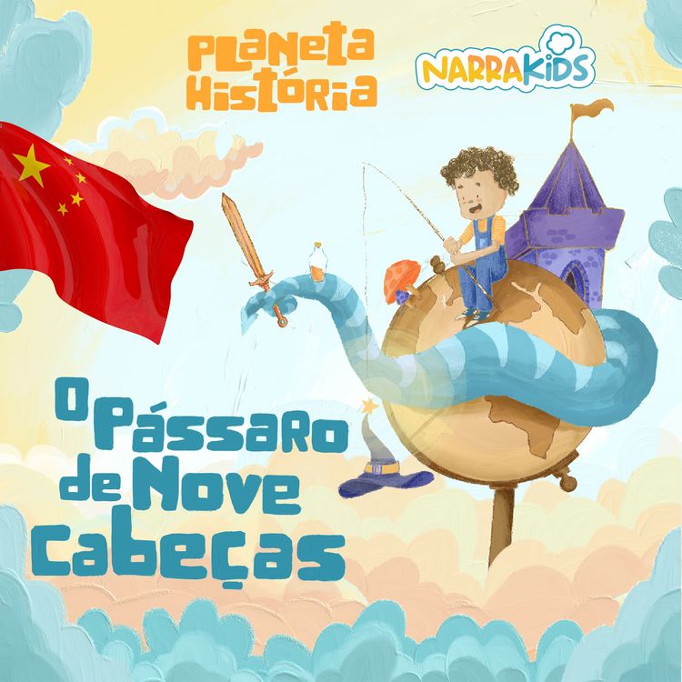 Produktbild: O P&aacute;ssaro de Nove Cabe&ccedil;as - Hist&oacute;rias para Crian&ccedil;as