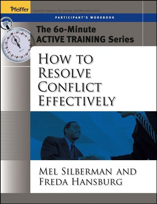 Produktbild: The 60-Minute Active Training Series: How to Resolve Conflict Effectively, Participant's Workbook