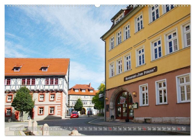Produktbild: Bad Langensalza - Eine Perle Th&uuml;ringens (hochwertiger Premium Wandkalender 2026 DIN A2 quer), Kunstdruck in Hochglanz