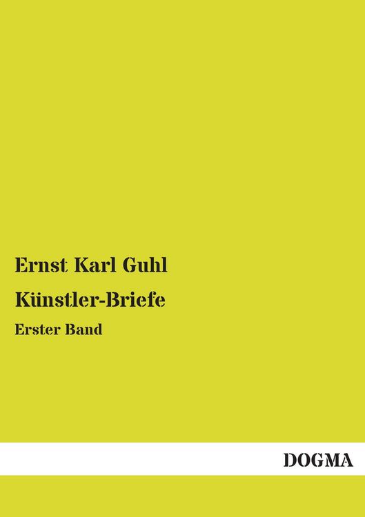 Produktbild: K&uuml;nstler-Briefe