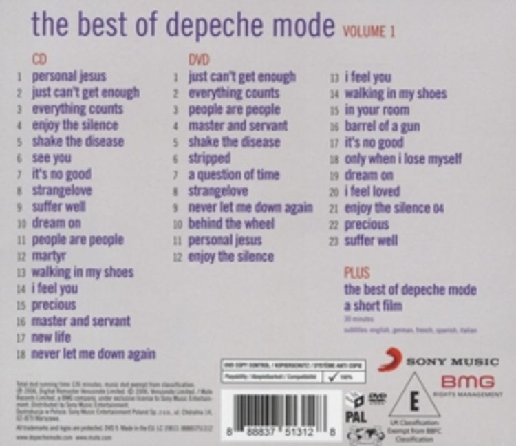 Produktbild: The Best Of Depeche Mode,Vol. 1