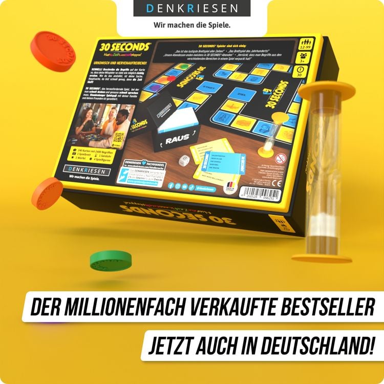 Produktbild: DENKRIESEN - 30 Seconds&reg; - "Nur die Zeit kann euch stoppen!"