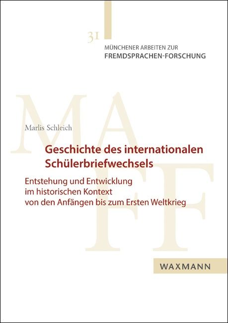 Produktbild: Geschichte des internationalen Sch&uuml;lerbriefwechsels