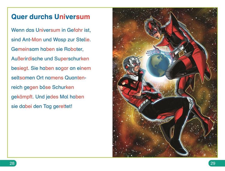 Produktbild: SUPERLESER! MARVEL Ant-Man und Wasp Superstarkes Heldenteam