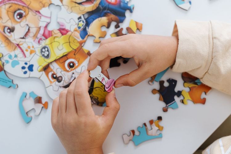 Produktbild: Holz Puzzle Junior 24 - Paw Patrol Hundecrew