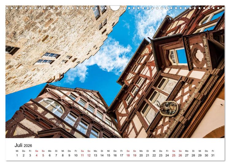 Produktbild: M&auml;rchenhaftes Marburg (Wandkalender 2026 DIN A3 quer), CALVENDO Monatskalender