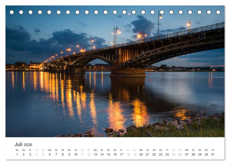 Produktbild: Du sch&ouml;nes Wiesbaden (Tischkalender 2026 DIN A5 quer), CALVENDO Monatskalender