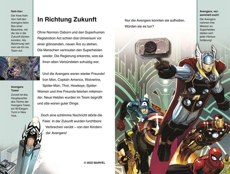 Produktbild: SUPERLESER! MARVEL Avengers Die Superhelden retten die Welt