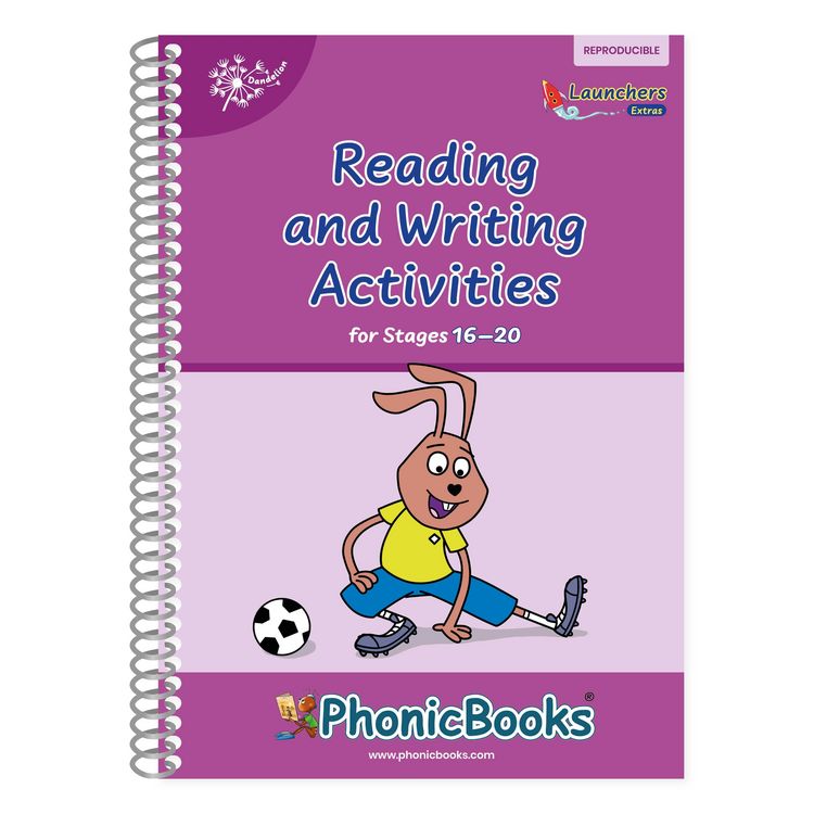 Produktbild: Phonic Books Dandelion Launchers Extras Stages 16-20 Reading and Writing Activities