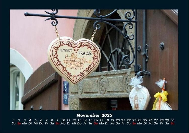 Produktbild: Prag 2025 Fotokalender DIN A4