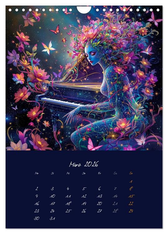 Produktbild: Ikebana des Lichts (Wandkalender 2026 DIN A4 hoch), CALVENDO Monatskalender