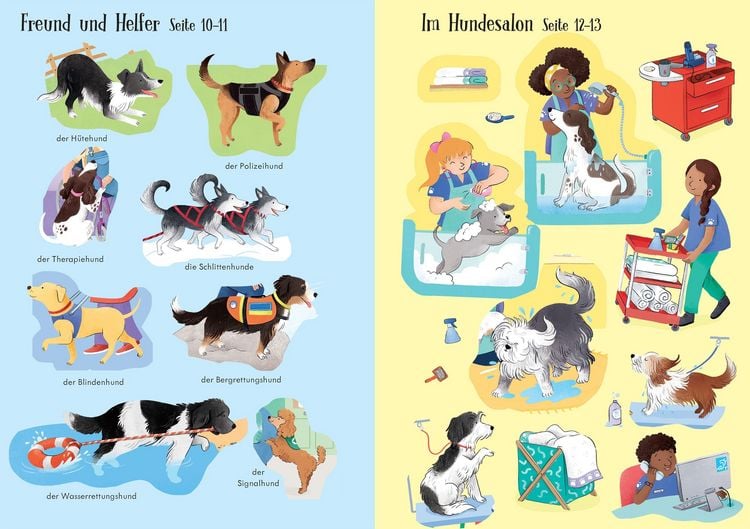 Produktbild: Mein Immer-wieder-Stickerbuch: Meine liebsten Hunde