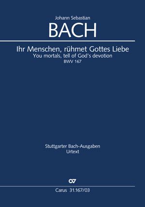 Produktbild: Ihr Menschen, r&uuml;hmet Gottes Liebe (Klavierauszug)