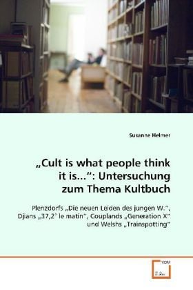 Produktbild: Helmer, S: "Cult is what people think it is...": Untersuchun