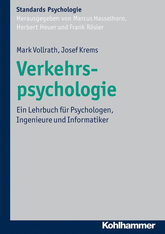 Produktbild: Verkehrspsychologie