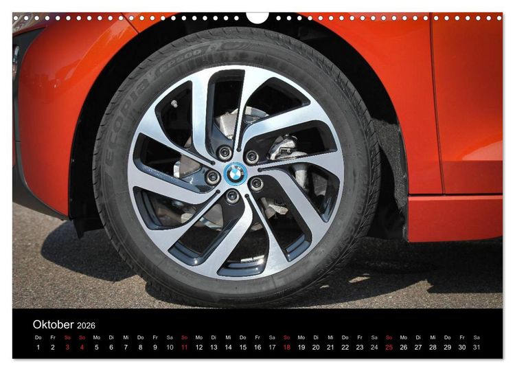 Produktbild: BMW i3 (Wandkalender 2026 DIN A3 quer), CALVENDO Monatskalender