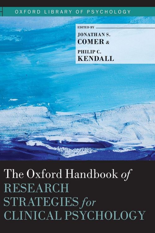 Produktbild: Oxford Handbook of Research Strategies for Clinical Psychology