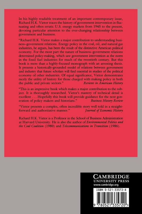 Produktbild: Energy Policy in America Since 1945