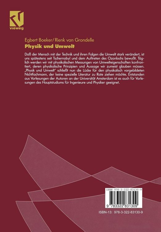Produktbild: Physik und Umwelt