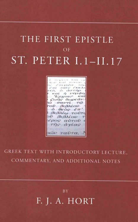 Produktbild: The First Epistle of St. Peter, I.1-II. 17