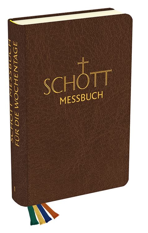 Produktbild: SCHOTT Messbuch - F&uuml;r die Wochentage - Band 1: Gepr&auml;gte Zeiten